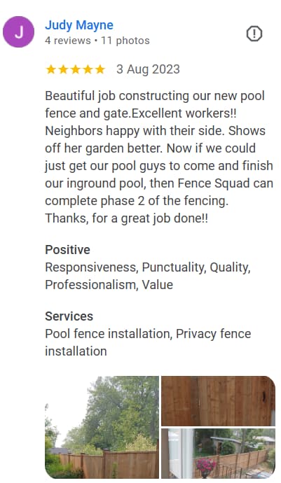 review fence squad