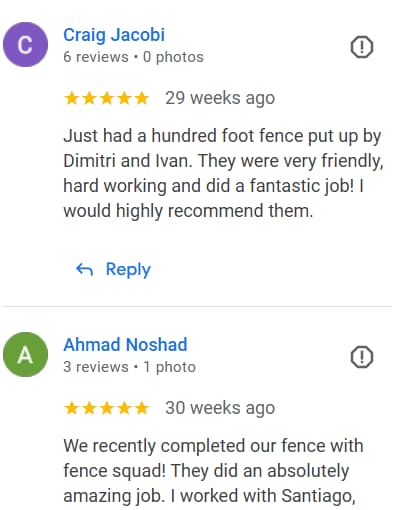 review fence squad